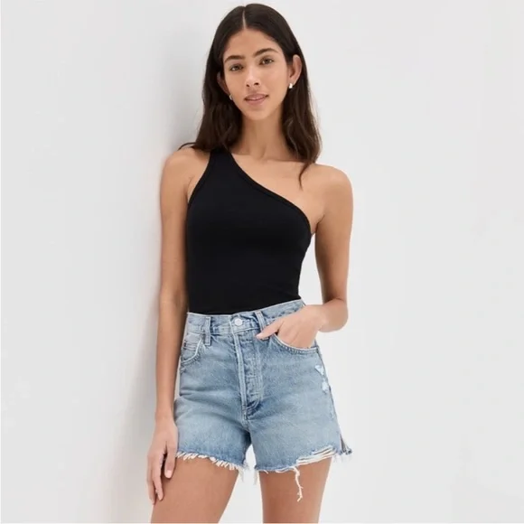 AGOLDE Parker cut off denim shorts 2,5” - Picture 10 of 13